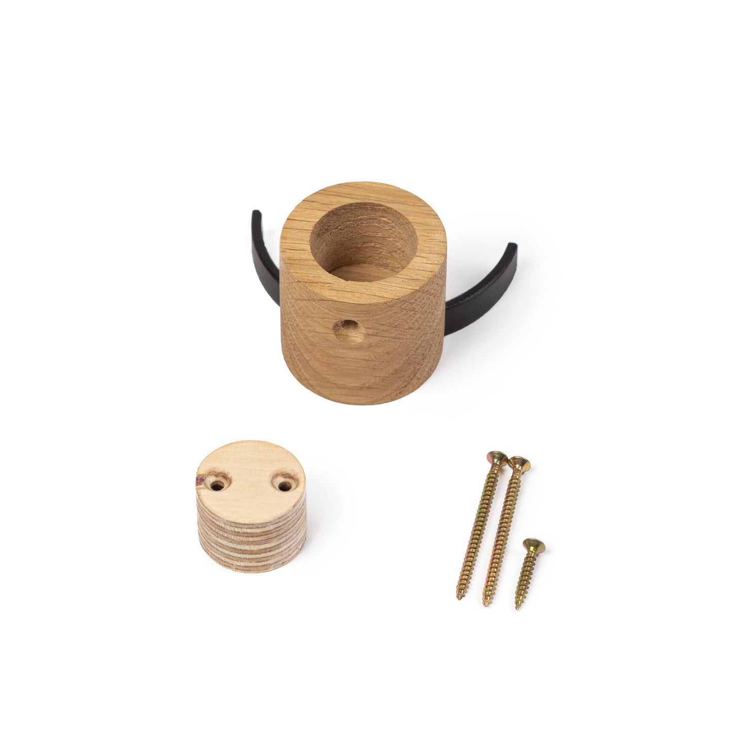 Vägghängare DEER – Ek & Mässing